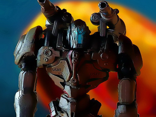 Metal Robot Puzzle - free online Browser game