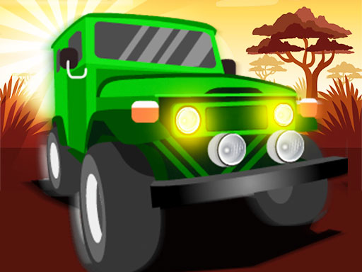 Africa Jeep Race - free online Browser game