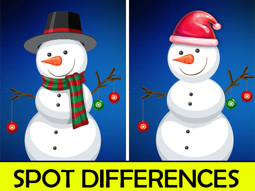 Christmas Spot differences - free online Browser game