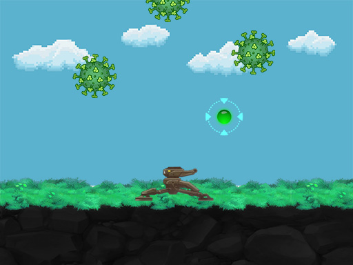 Corona Defense - free online Browser game