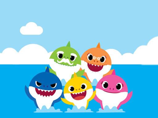 Baby Shark Coloring - free online Browser game