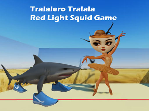 Tralalero Tralala Red Light Squid Game - free online Browser game