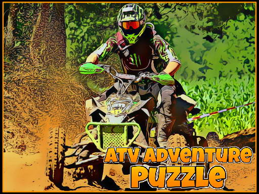 ATV Adventure Puzzle - free online Browser game