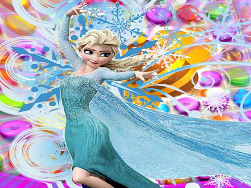 Elsa | Frozen Match 3 Puzzle - free online Browser game