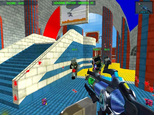Blocky Gun Paintball 3 - free online Browser game