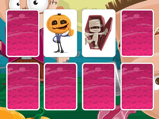 Fun Halloween Memory - free online Browser game