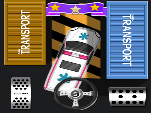 Ambulance Parking - free online Browser game