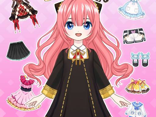 Anime Dress Up Doll Dress Up - free online Browser game