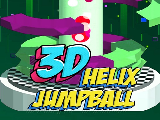 3D Helix Jump Ball - free online Browser game