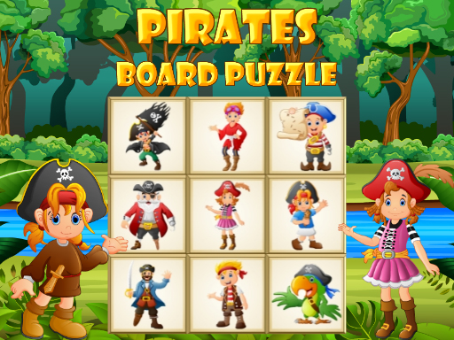 Pirates Board Puzzle - free online Browser game