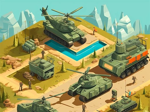Idle Military Base: Army Tycoon - free online Browser game