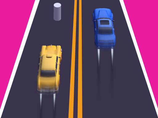 2 Cars Run - free online Browser game