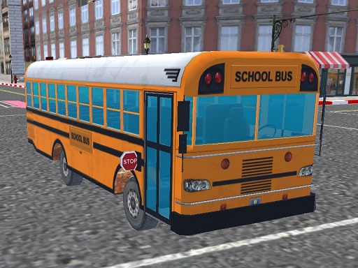 Bus School Park Driver - free online Browser game