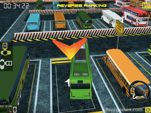 Bus Parking 3D Online - free online Browser game