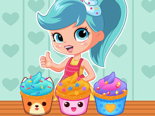 Shopkins: Shoppie Cupcake Maker - free online Browser game