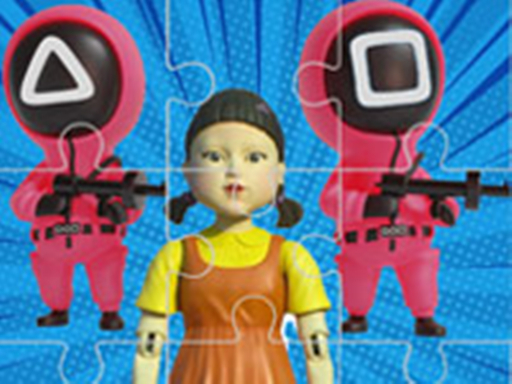 123 Squid Game Challenge Jigsaw - free online Browser game