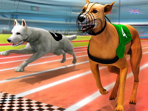 Dogs3D Races - free online Browser game