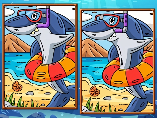 Marine Spot The Difference - free online Browser game