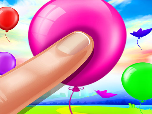 Balloon Popping Games For Kids - free online Browser game