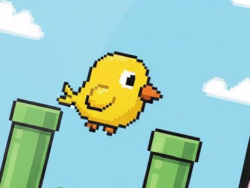 Flappy Birds Game Ai - free online Browser game