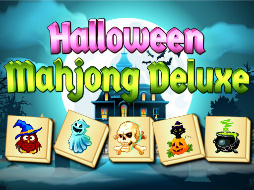 Halloween Mahjong Deluxe - free online Browser game
