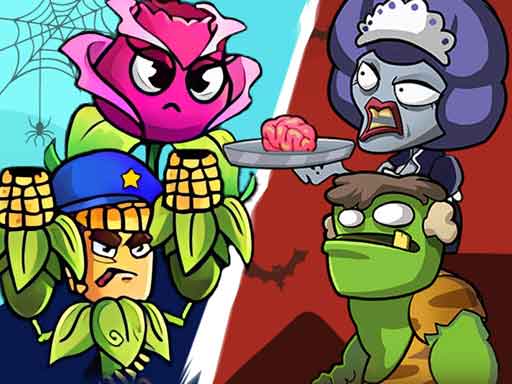 Plants Vs Zombies: Merge Defense - free online Browser game