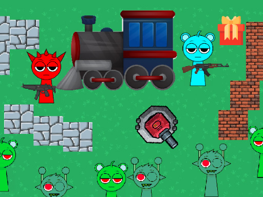 Sprunki Dead Rails - free online Browser game