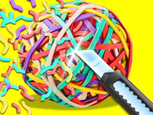 RubberBand Cutting - free online Browser game