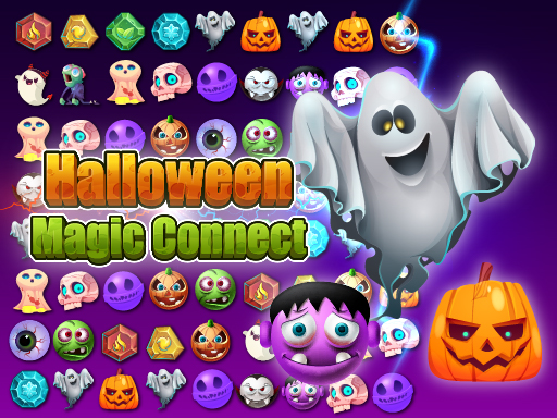 Halloween Magic Connect - free online Browser game