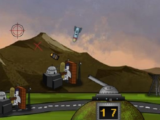 Missile Attack - free online Browser game