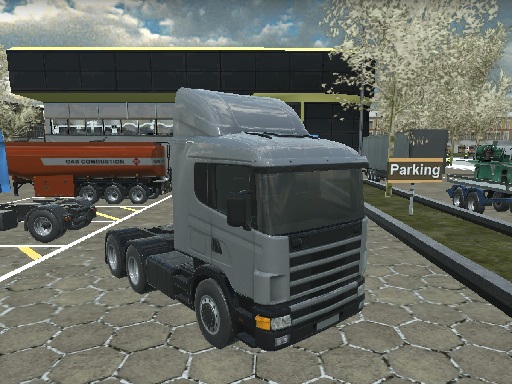 American 18 Wheeler Truck Sim - free online Browser game