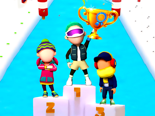 Fun Race On Ice - free online Browser game