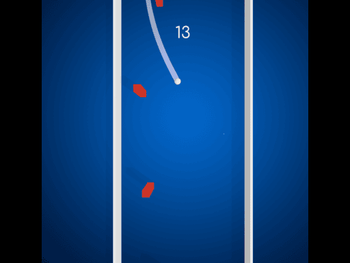 DownHill Ball - free online Browser game