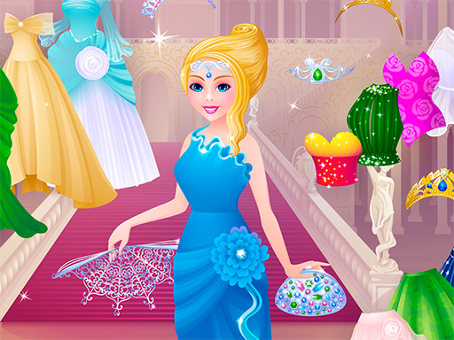 Cinderella Dress Designer - free online Browser game