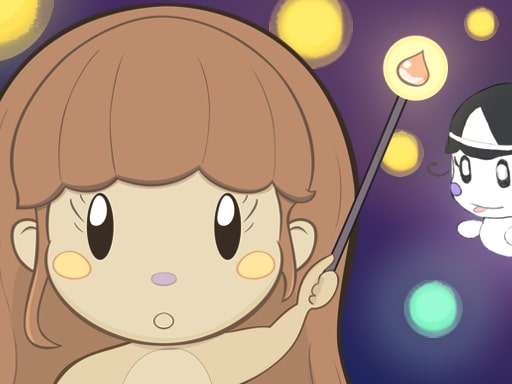 Kuri in Lull the Ghosts - free online Browser game