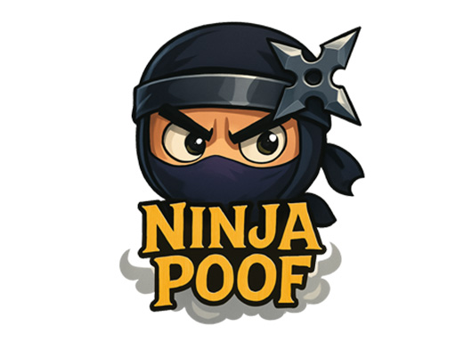 Ninja Poof - free online Browser game