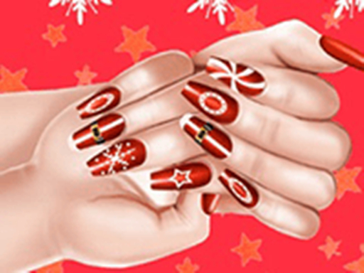 Christmas Fashion Nail Salon - Girl Game - free online Browser game