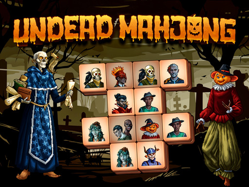 Undead Mahjong - free online Browser game