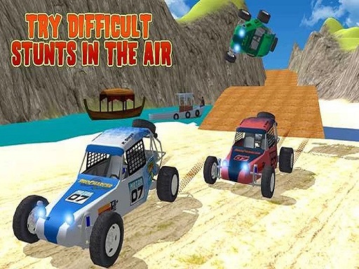 Offroad Kart Beach Stunt : Buggy Car Drive Game - free online Browser game