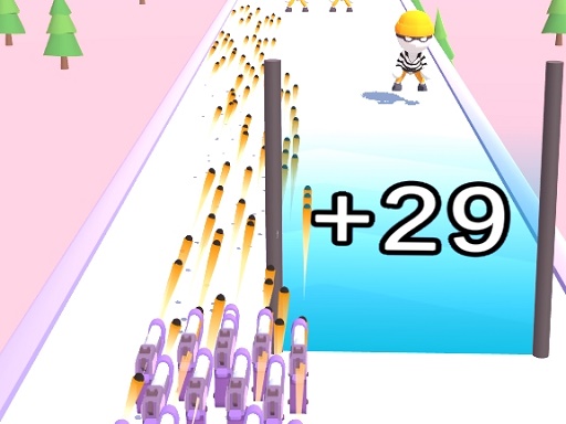 Merge Weapons Shooting 2048 - free online Browser game