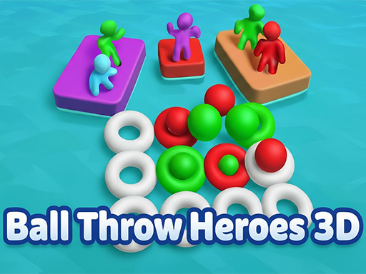 Ball Throw Heroes 3D - free online Browser game
