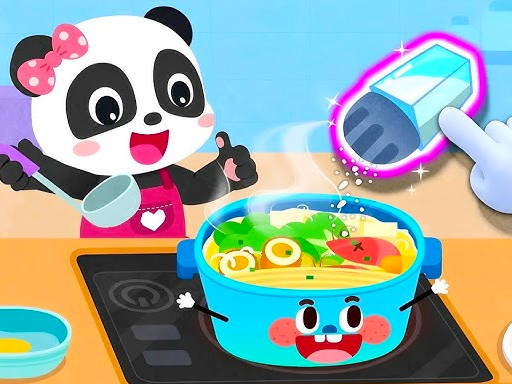 Baby Panda Magic Kitchen - free online Browser game