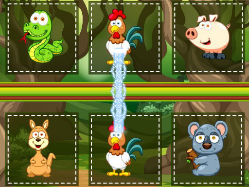 Animals Pairing - free online Browser game