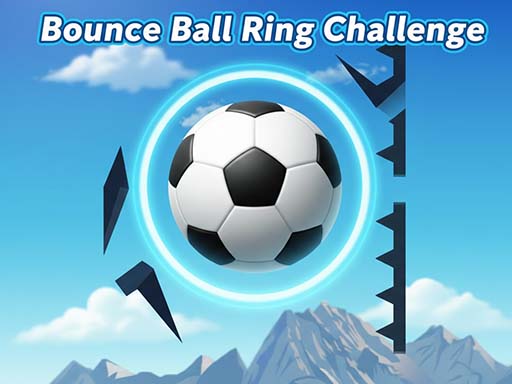 Bounce Ball Ring Challenge - free online Browser game