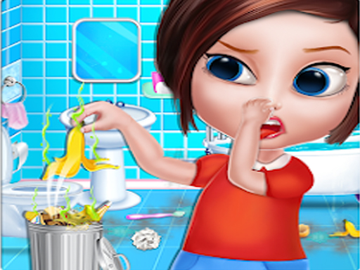 House Cleaning - Home Cleanup - free online Browser game