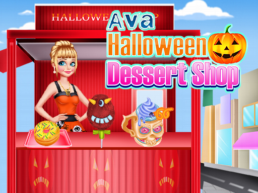 Ava Halloween Dessert Shop - free online Browser game