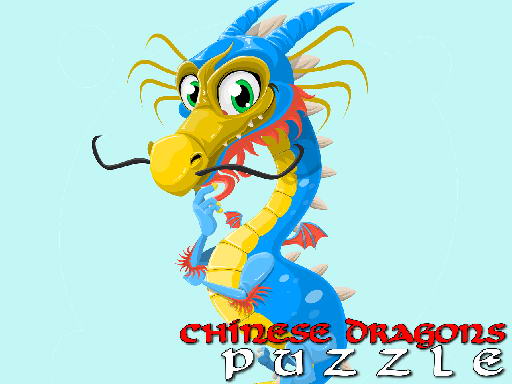 Chinese Dragons Puzzle - free online Browser game