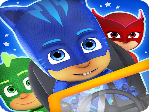 PJ Masks: Superhero racing - free online Browser game