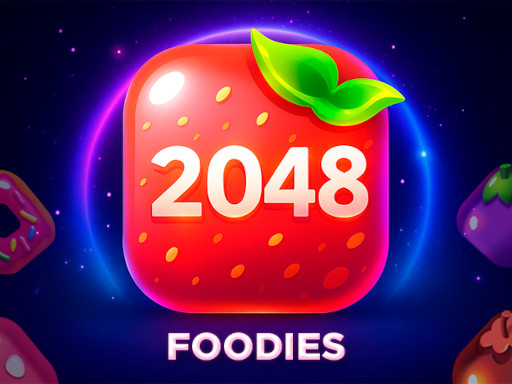 Foodies 2048 - free online Browser game
