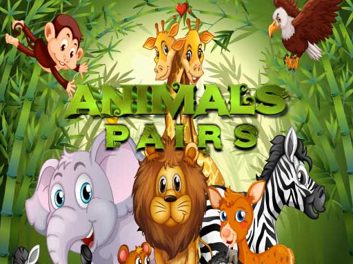 Animals Pairs Match 3 Online Game - free online Browser game